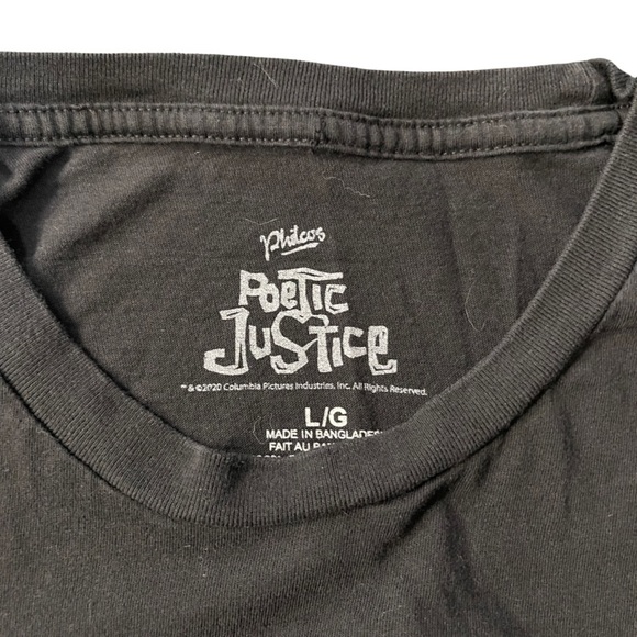 Tupac Poetic Justice Short Sleeve Tee - Picture 2 of 4